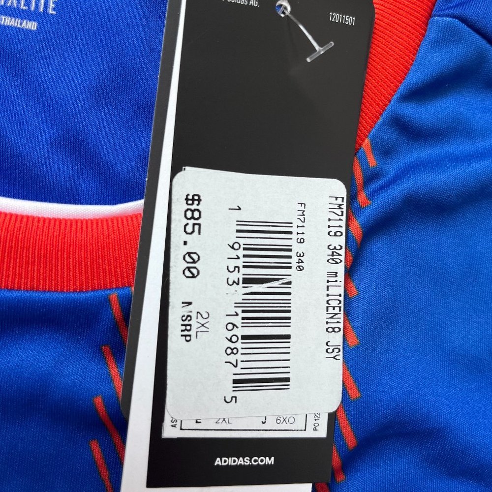Adidas Men's MLS Shirt FC Cincinnati Replica Blue Jersey - Picture 4 of 6